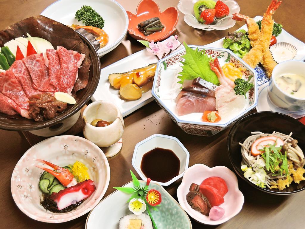 Sendaiya Hotel Hida Bagian luar foto